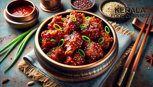 Korean Fried Chicken Recipe - Kerala Food Channel